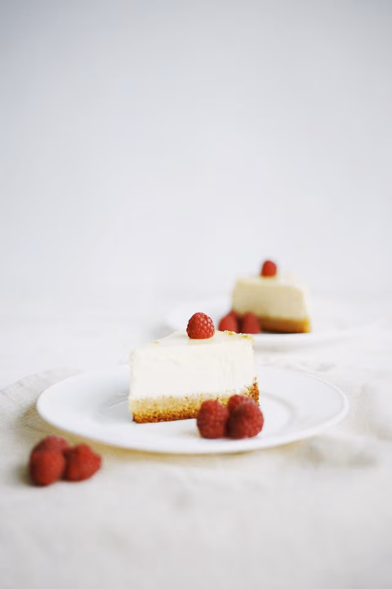 slice of cake with raspberry topping 3323686