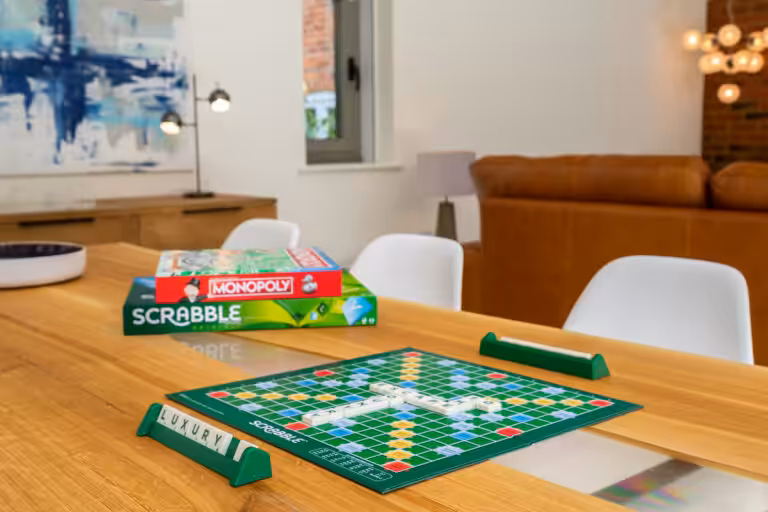Family Board Games at Villa Almada Porto