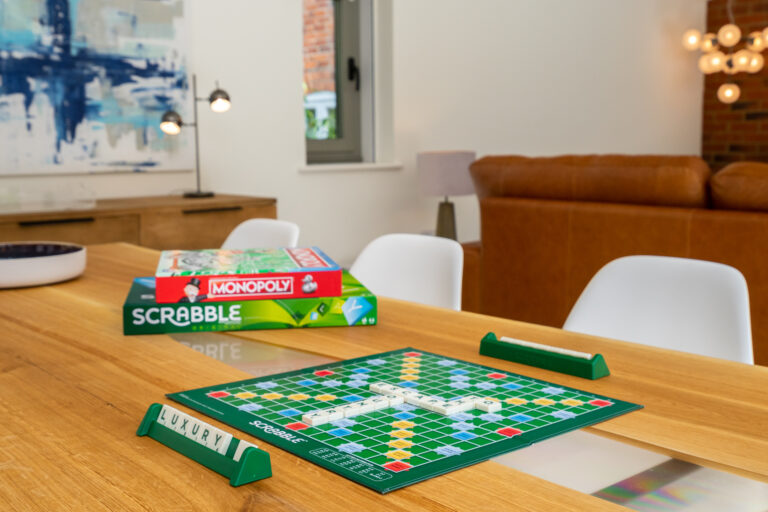 Family Board Games at Villa Almada Porto