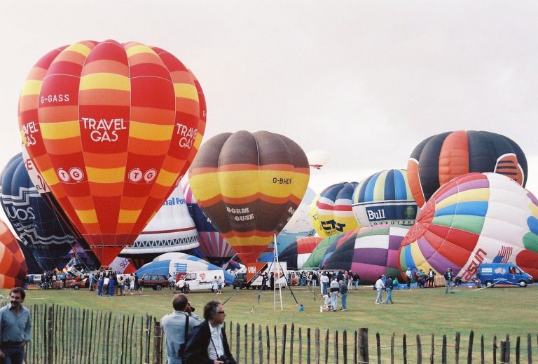 ballon festival near 14 acres
