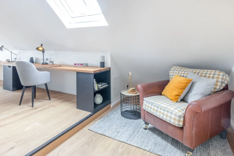 comfy sitting room and table
