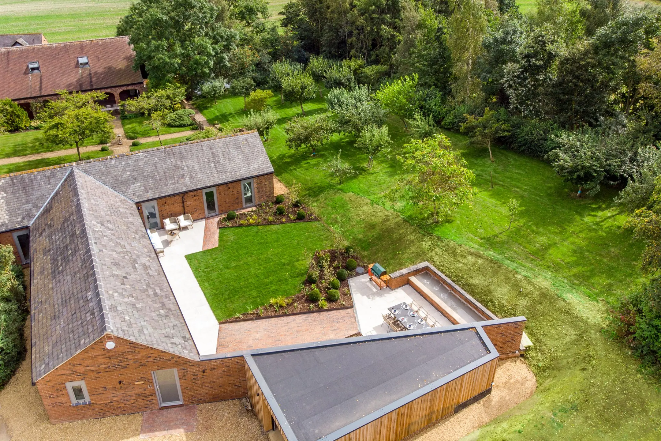 The Barn at 14 Acres, a luxury eco barn conversion in Clipston